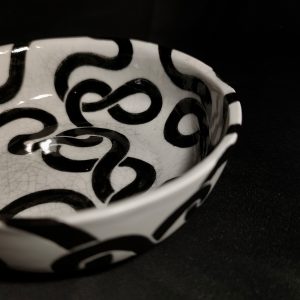 Entangled Snake Bowl closeup