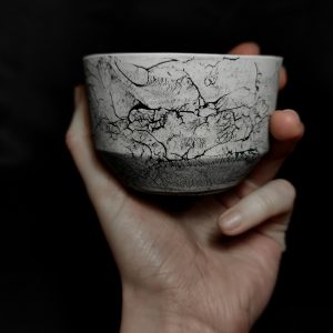 Handcrafted Marble Effect Cup B