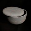 Handmade ceramic lidded jar C