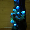 Azure Forest Glow hanging Lamp Night