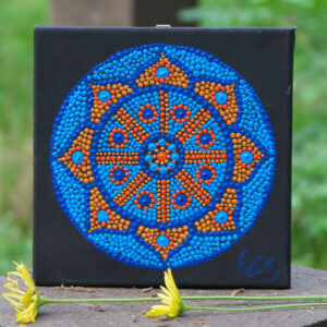 Radiant Mandala painting