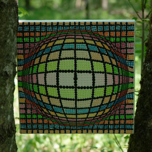 Squared Circle original painting